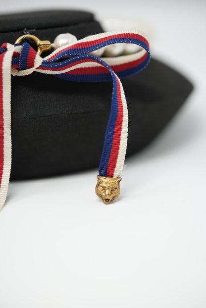 Gucci Faux Pearl Necklace
