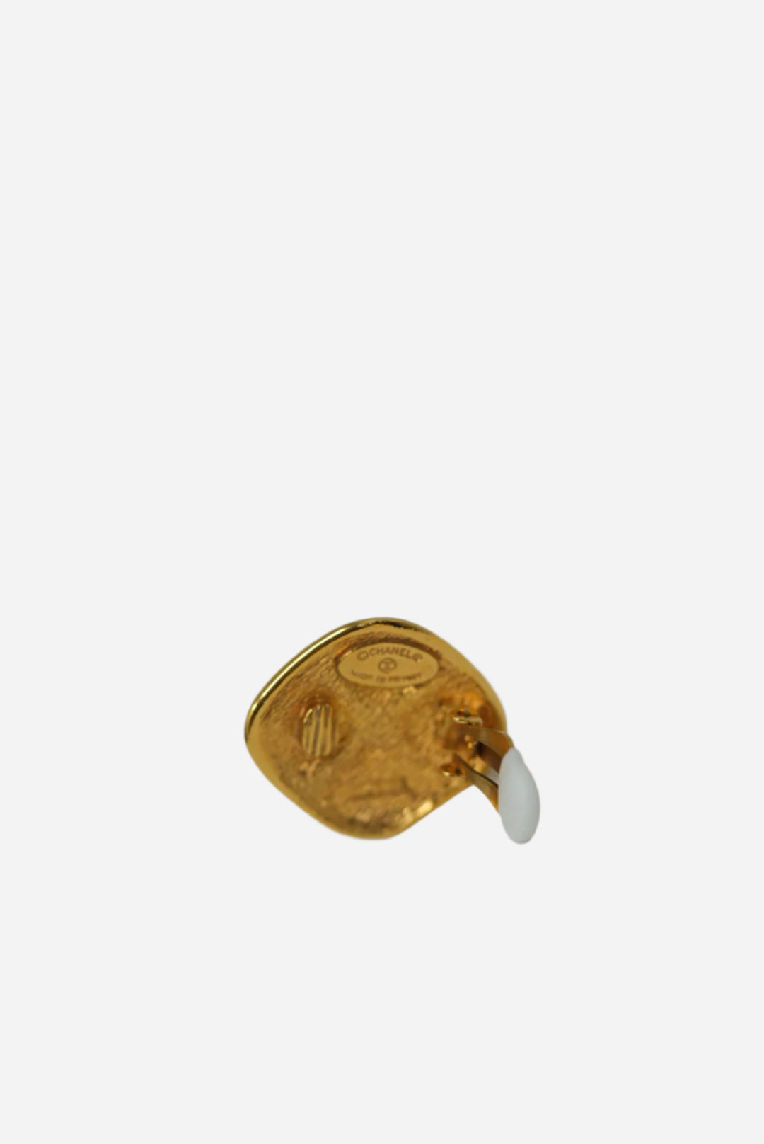 Pre-owned Chanel Vintage Rhombus Earrings