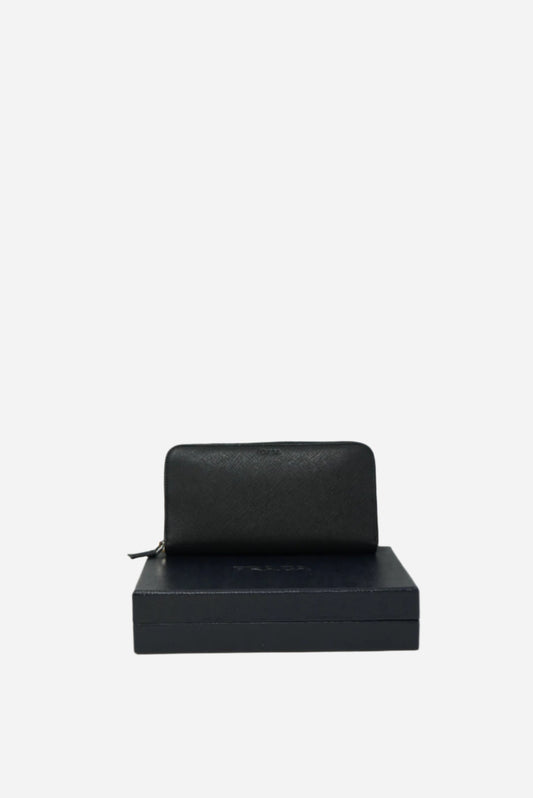 Prada Large Saffiano Leather Wallet Brand New