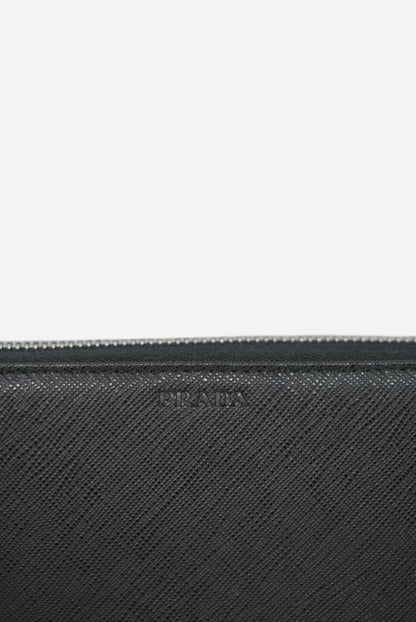 Prada Large Saffiano Leather Wallet Brand New