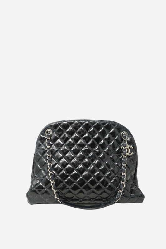 Pre-Owned Chanel Large Mademoiselle Bowling Bag 2012