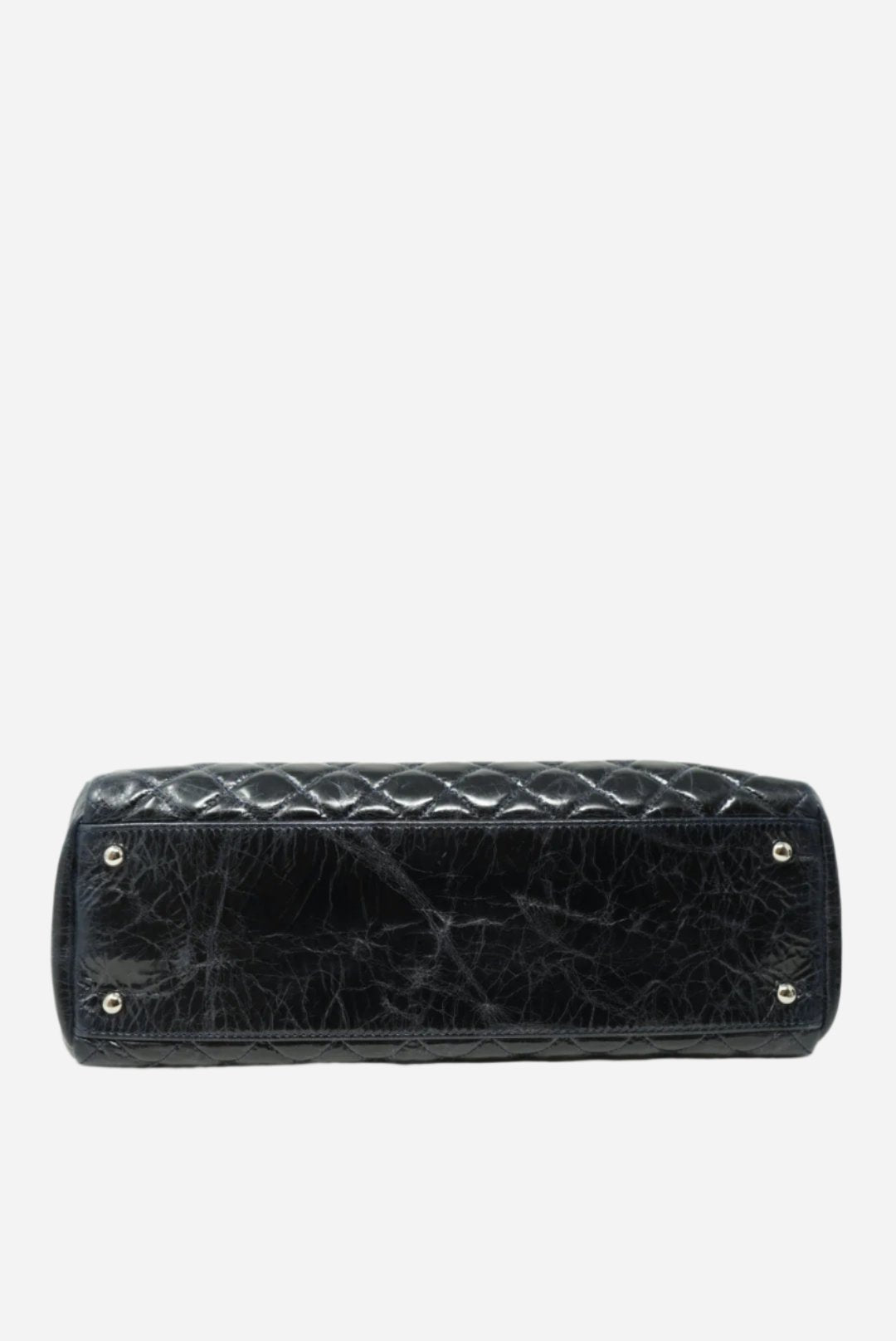 Pre-Owned Chanel Large Mademoiselle Bowling Bag 2012