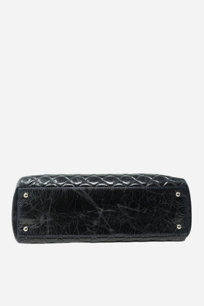 Pre-Owned Chanel Large Mademoiselle Bowling Bag 2012