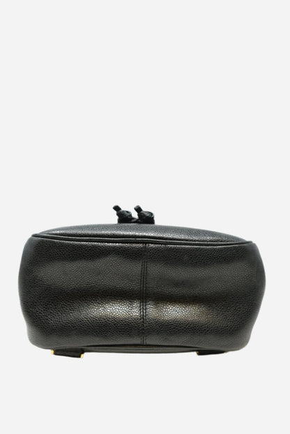 Pre-Owned CHANEL Black Caviar CCs Backpack 1994-1996
