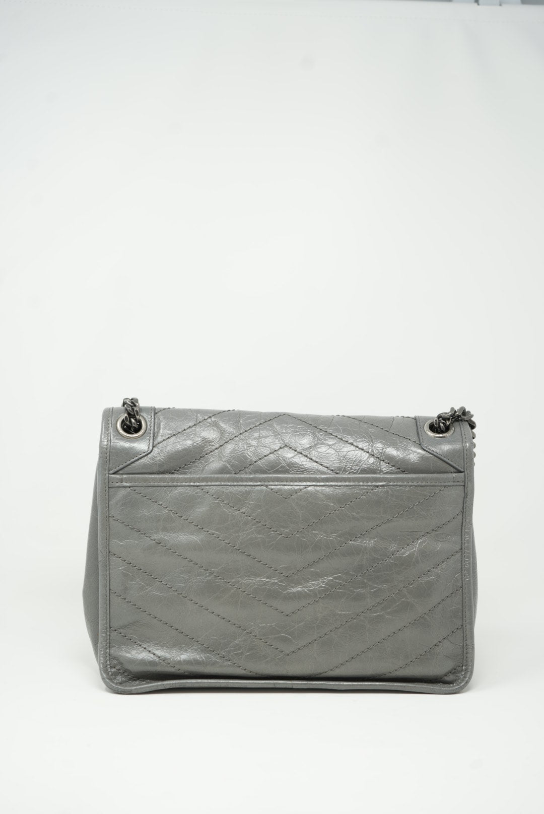 Saint Laurent Grey NIKI MEDIUM Handbag