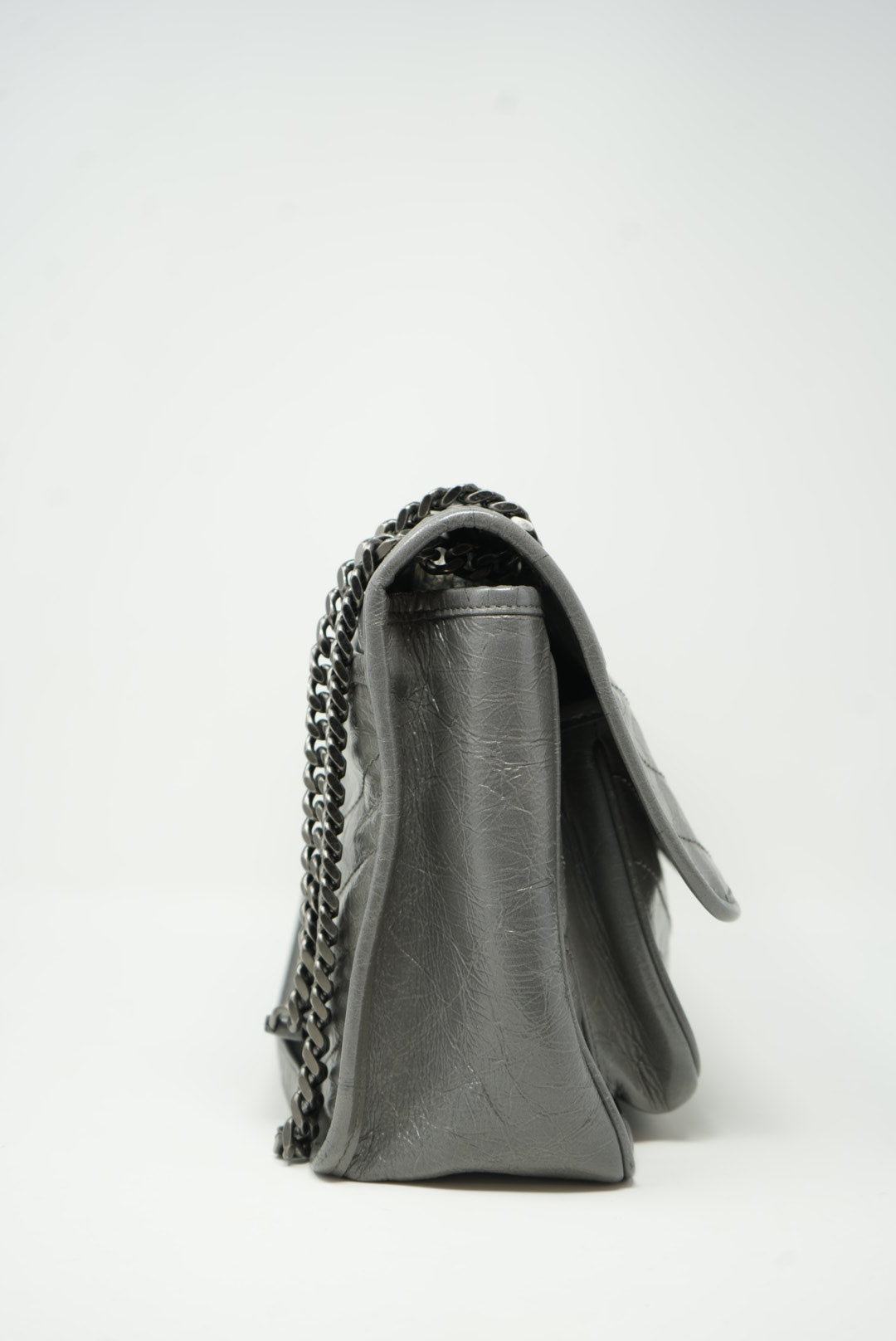 Saint Laurent Grey NIKI MEDIUM Handbag