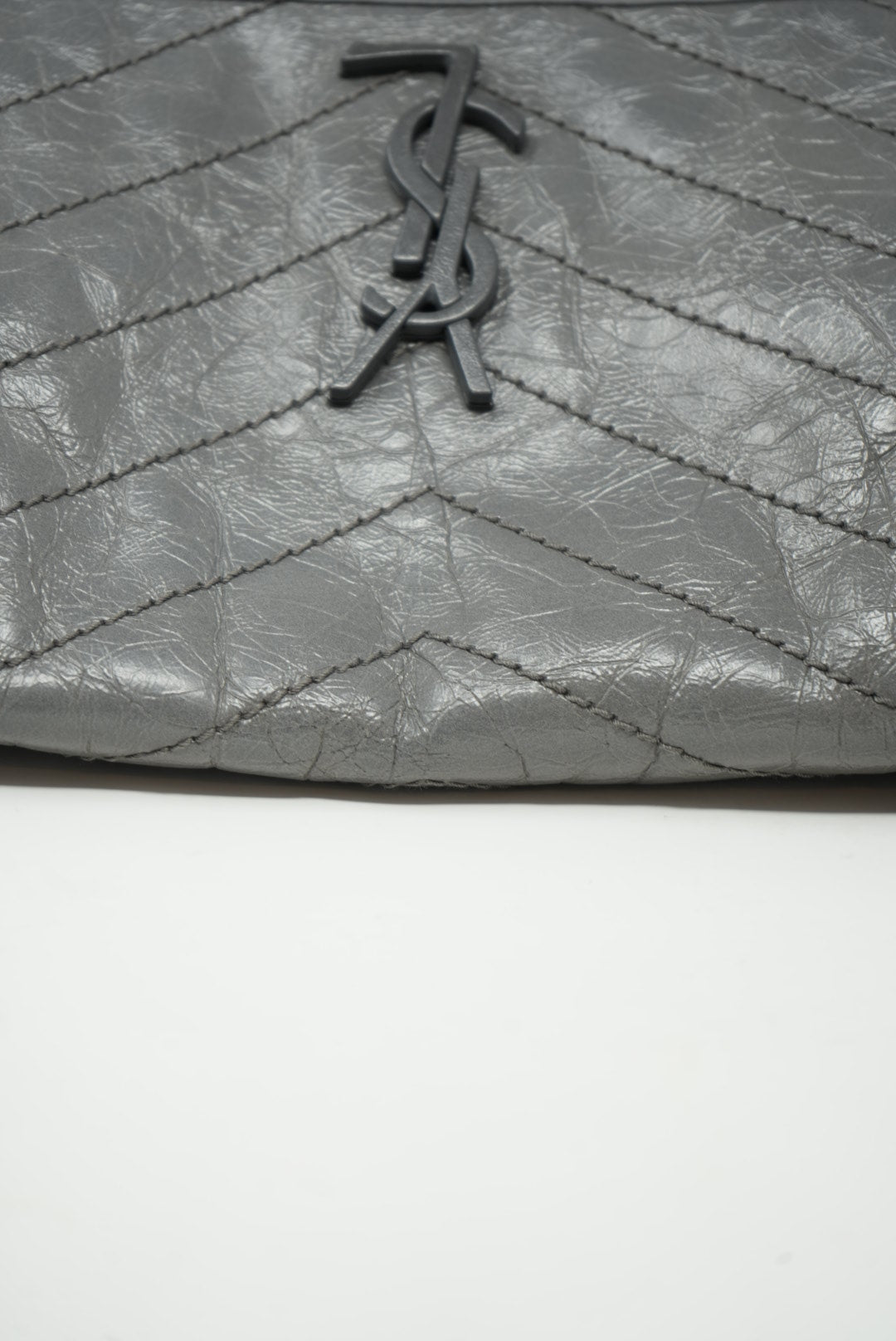 Saint Laurent Grey NIKI MEDIUM Handbag