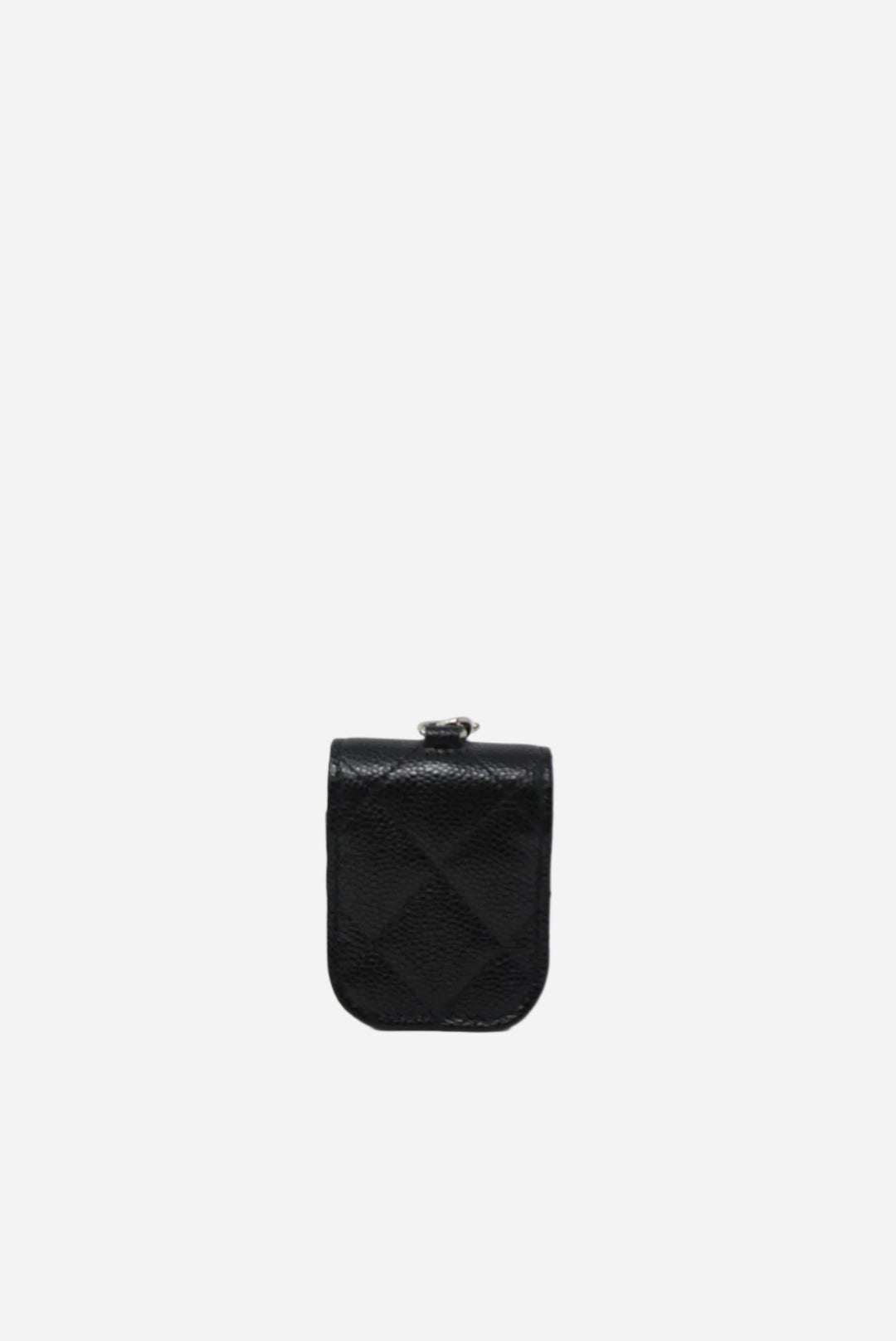 Pre-owned CHANEL Caviar Quilted Airpods Case