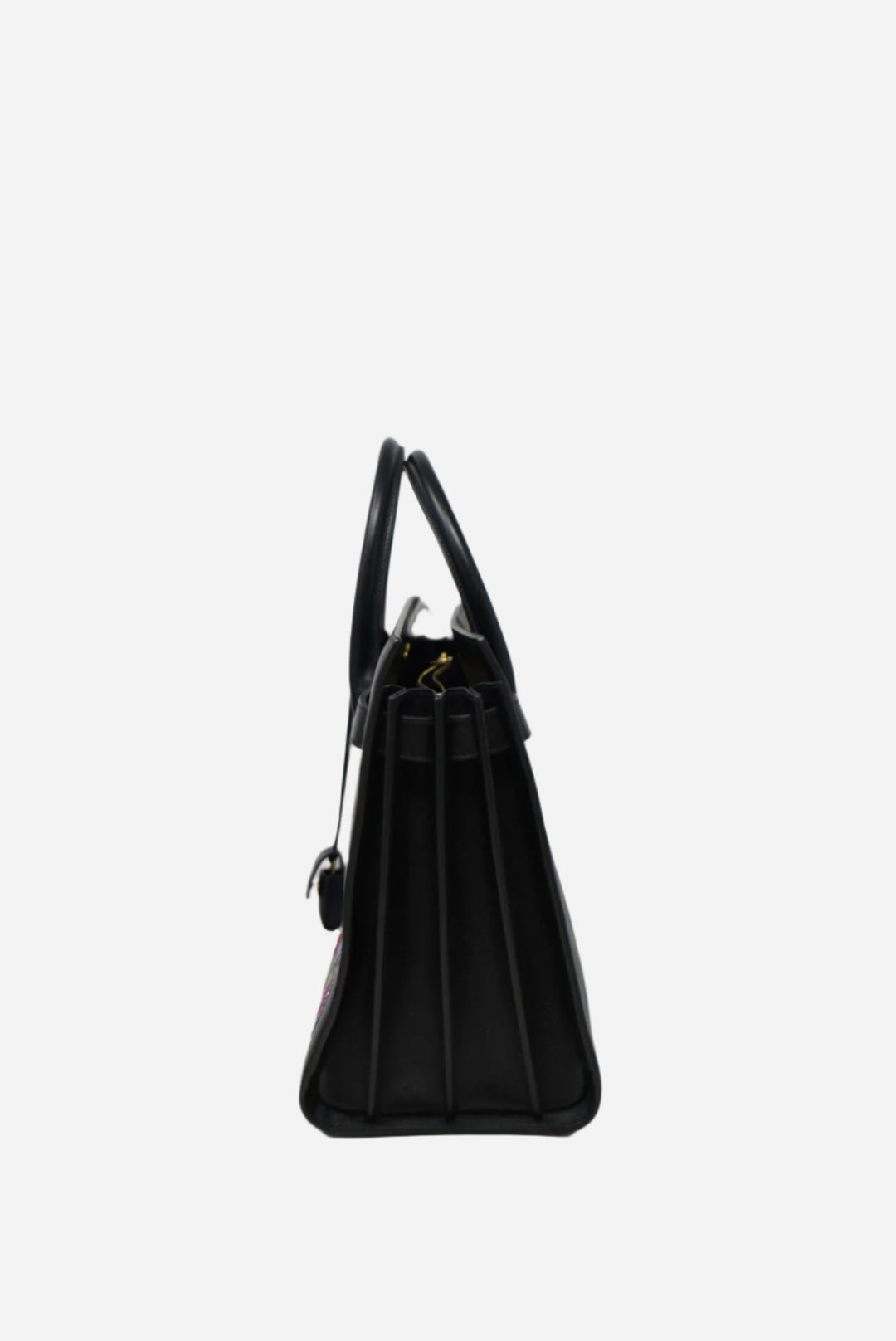 Saint Laurent Sac De Jour Black Handle Bag