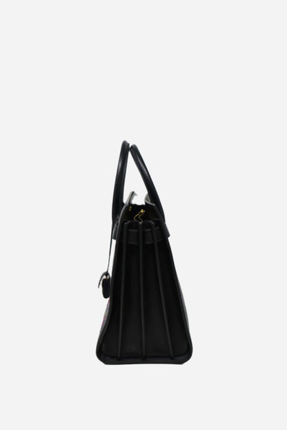 Saint Laurent Sac De Jour Black Handle Bag