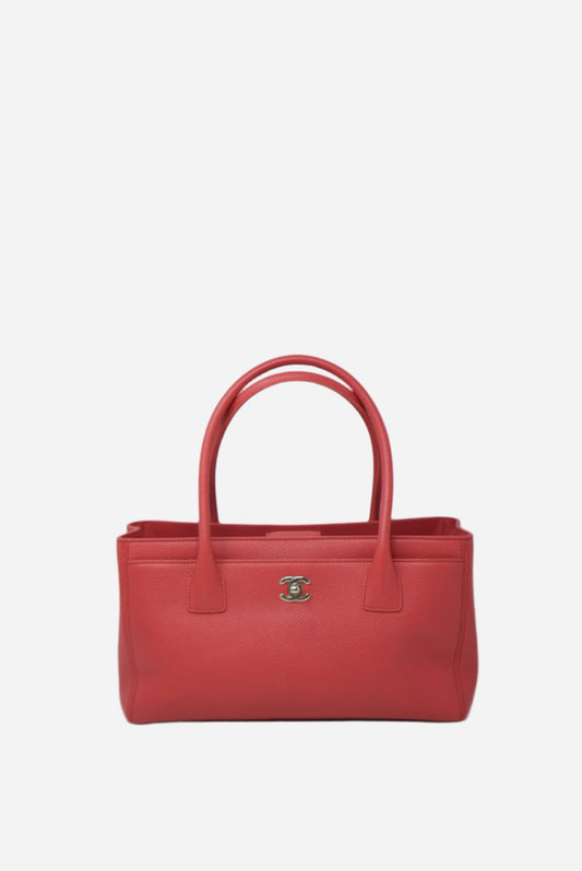 Pre-owned Chanel Calfskin Mini Tote