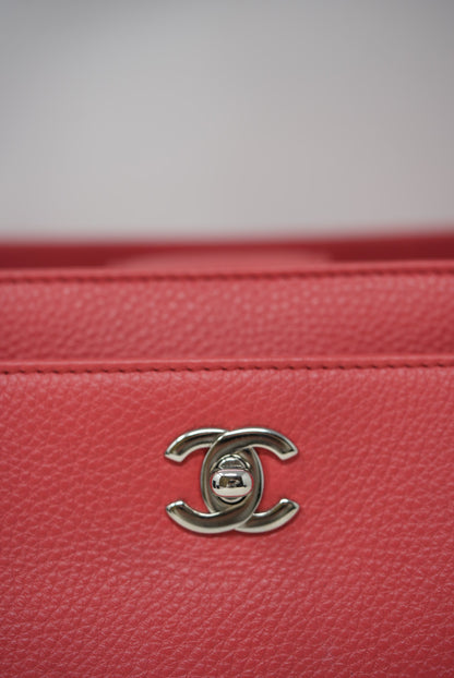 Pre-owned Chanel Calfskin Mini Tote