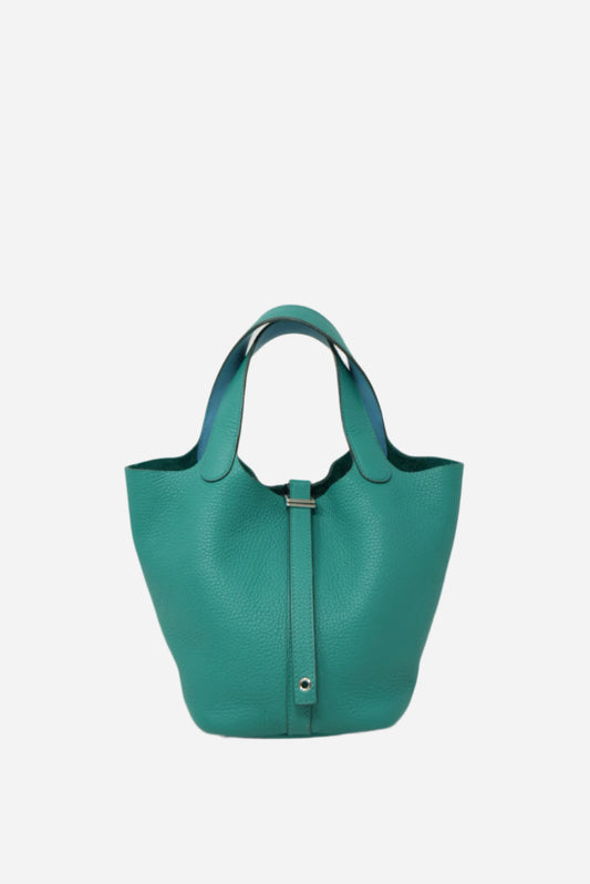 Hermes Picotin 18 TC Green- Y 2020