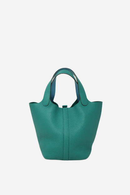 Hermes Picotin 18 TC Green- Y 2020
