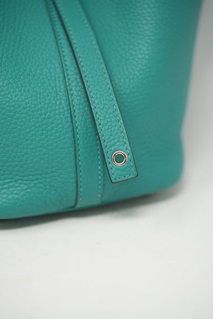Hermes Picotin 18 TC Green- Y 2020