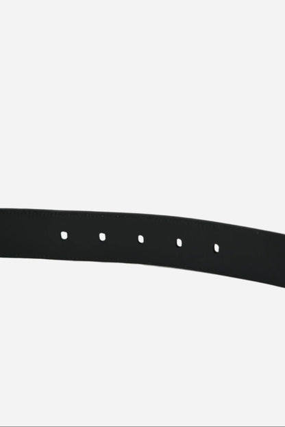 Bally Logo Engraved Buckle Belt Reversible