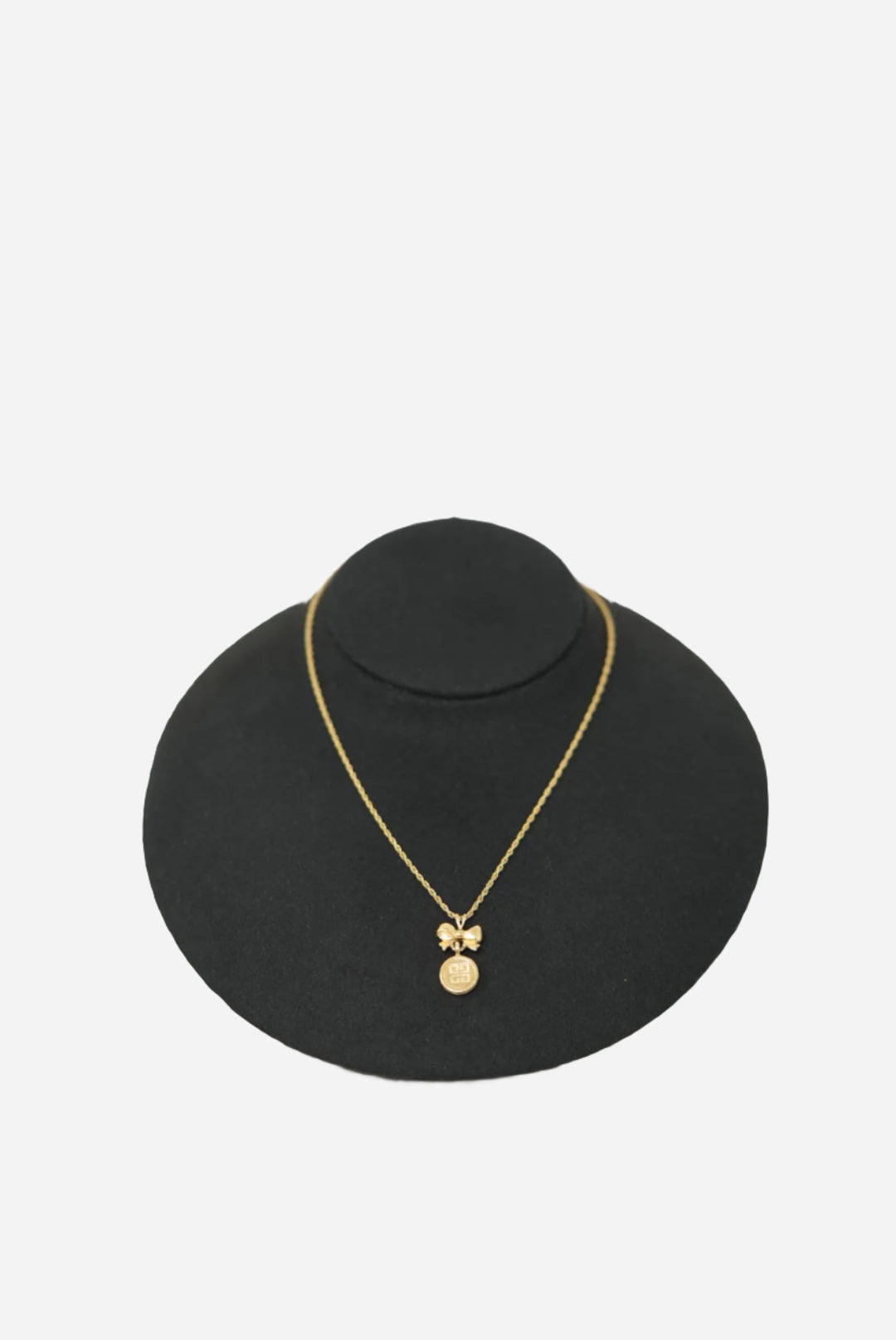 Givenchy Bowtie Logo Necklace