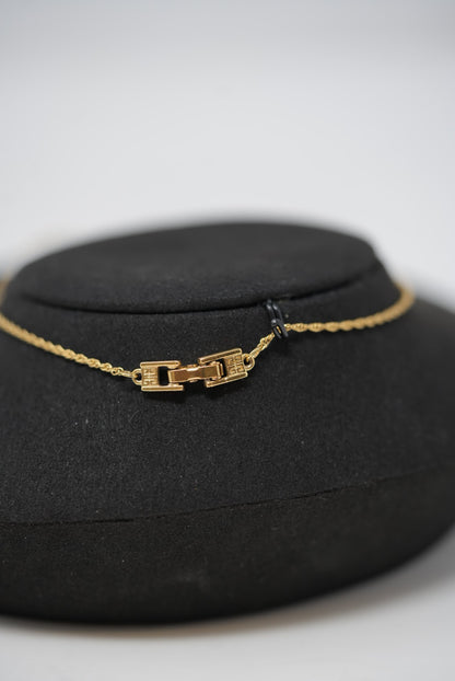 Givenchy Bowtie Logo Necklace