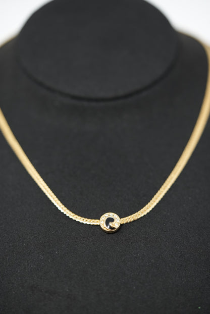 Dior Vintage Gold-Tone Necklace