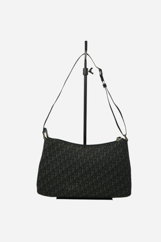 Dior Black Oblique hobo bag 2004