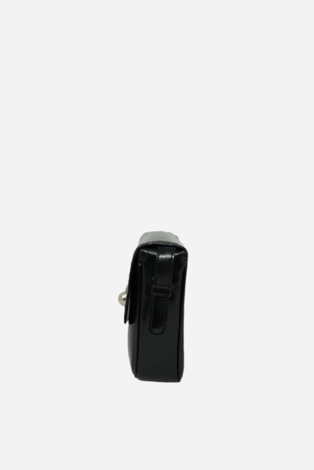 Celine Black Leather Crossbody Bag
