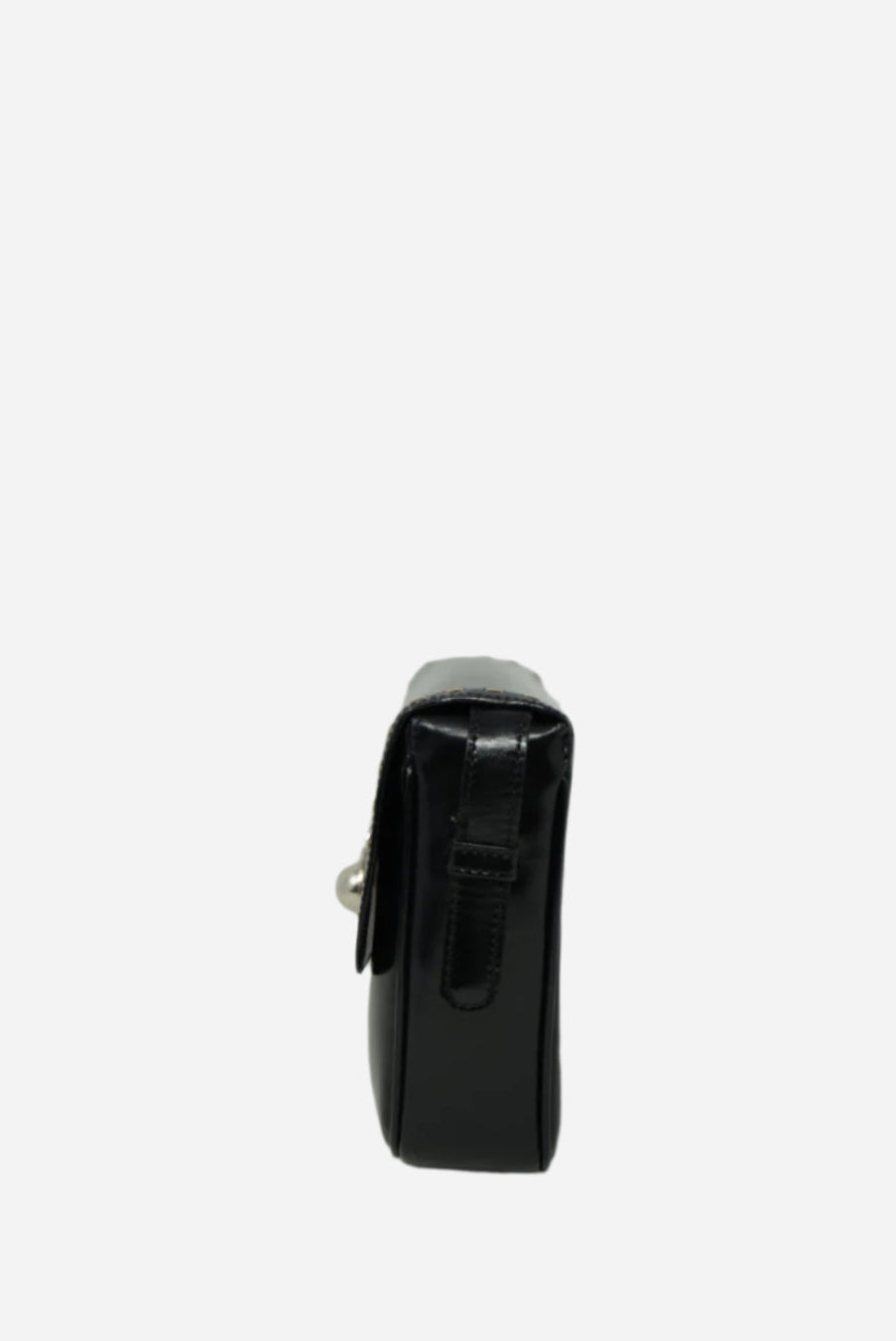 Celine Black Leather Crossbody Bag
