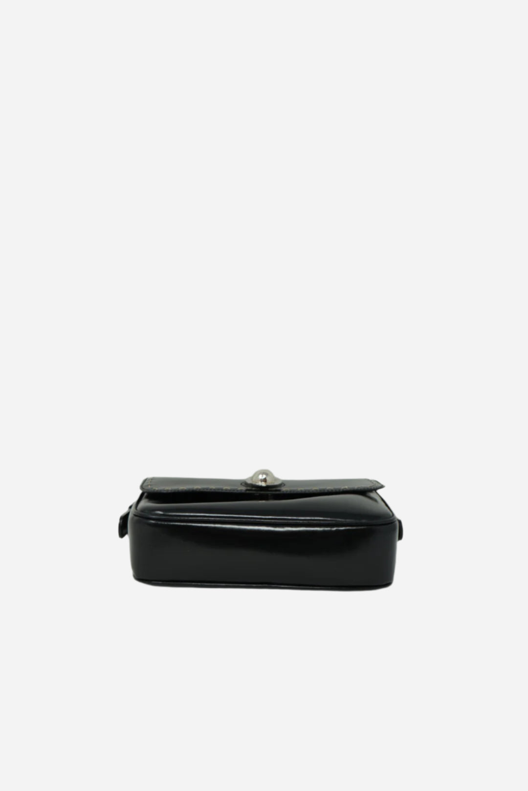 Celine Black Leather Crossbody Bag