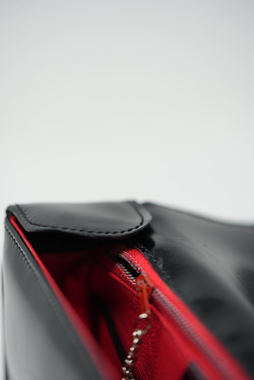 Celine Black Leather Crossbody Bag