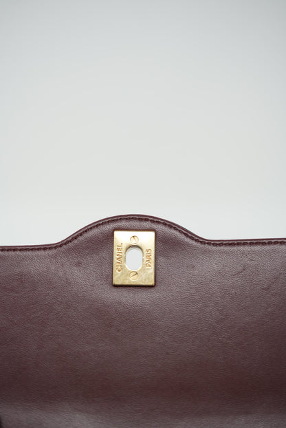 Pre-Owned Chanel 2015-2016 Lambskin Mini Two-Tone Day Flap Bag