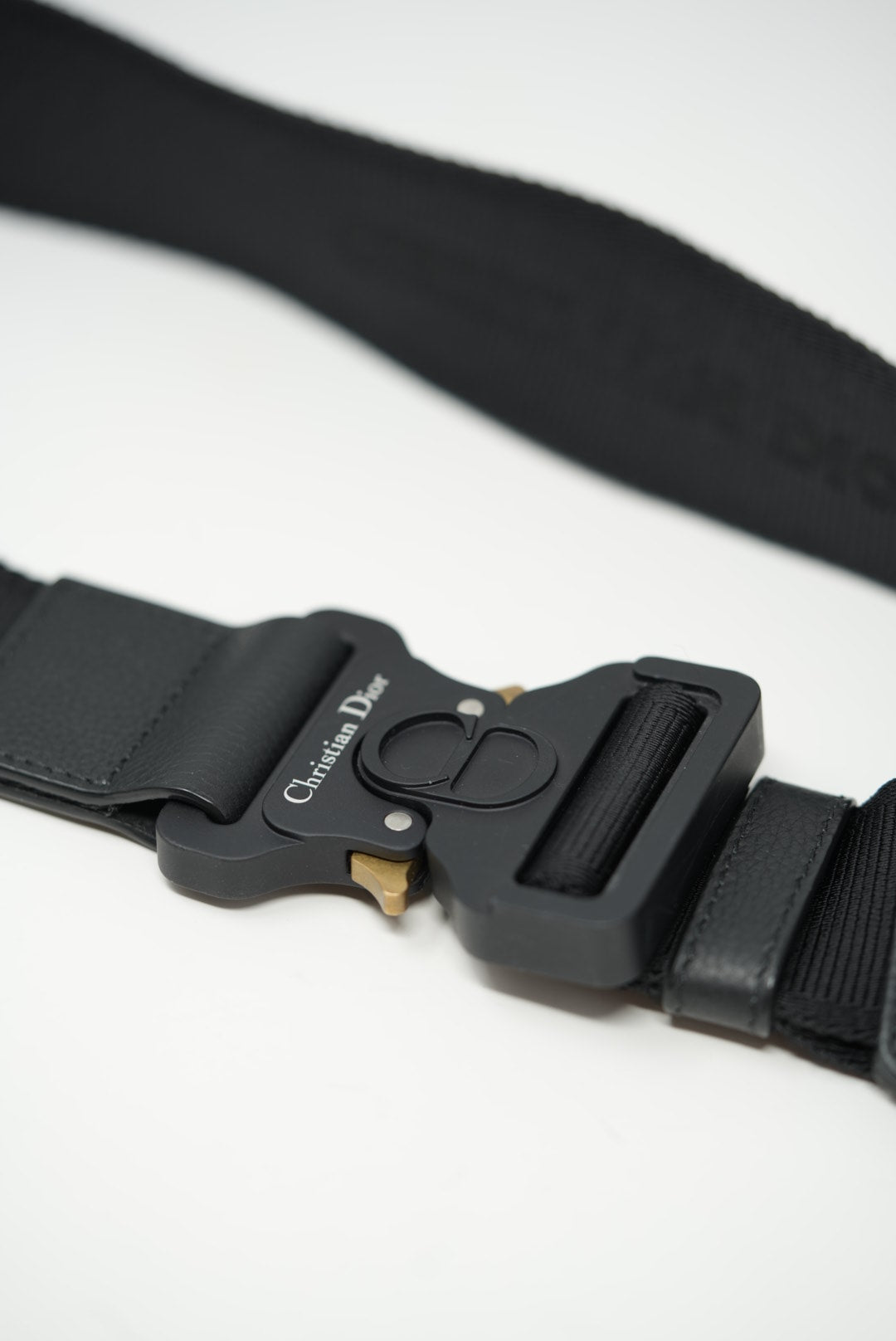 Dior Saddle Bag Black Grained Calfskin