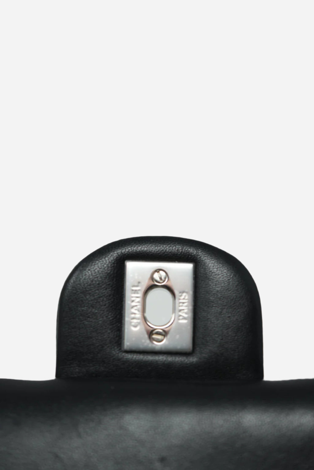Pre-Owned Chanel 2021 Black Lambskin Classic Mini Flap Bag