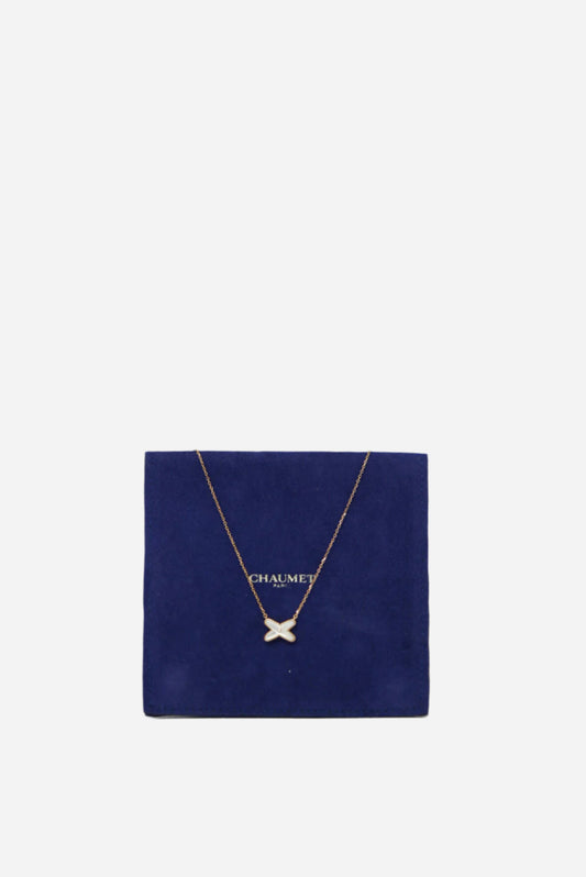 Chaumet Mother-Of-Pearl Necklace Rose Gold