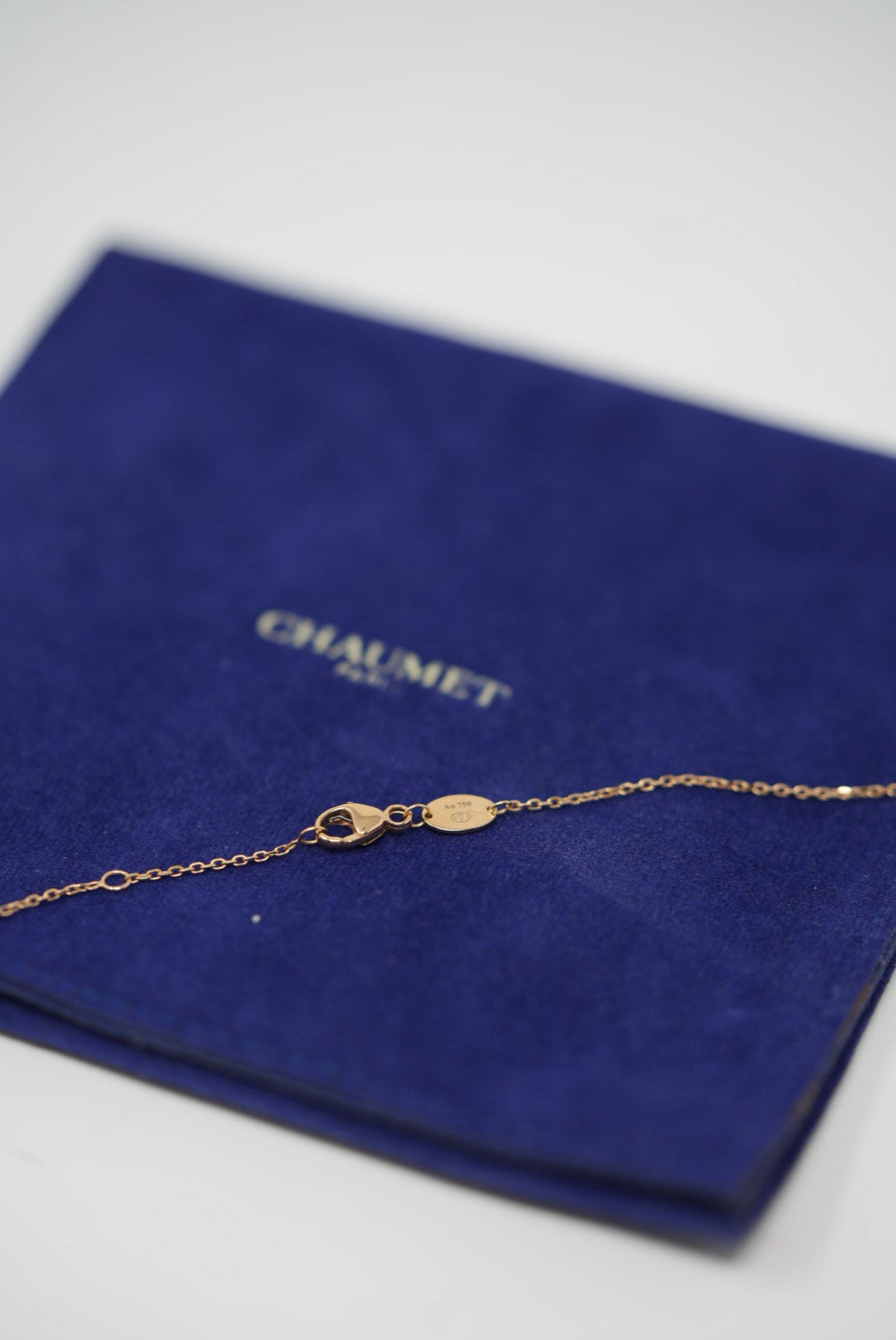 Chaumet Mother-Of-Pearl Necklace Rose Gold