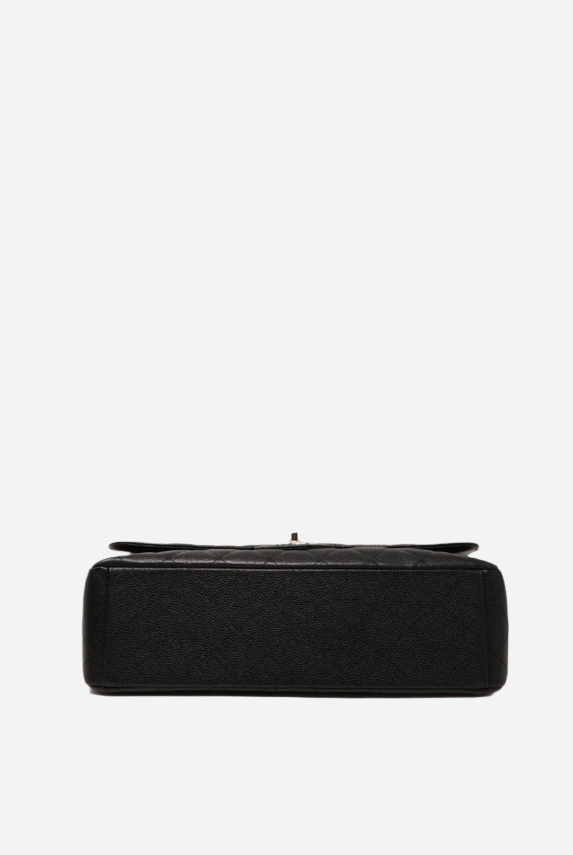 Pre-Owned Chanel Classic Double Flap Maxi Black Caviar Bag
