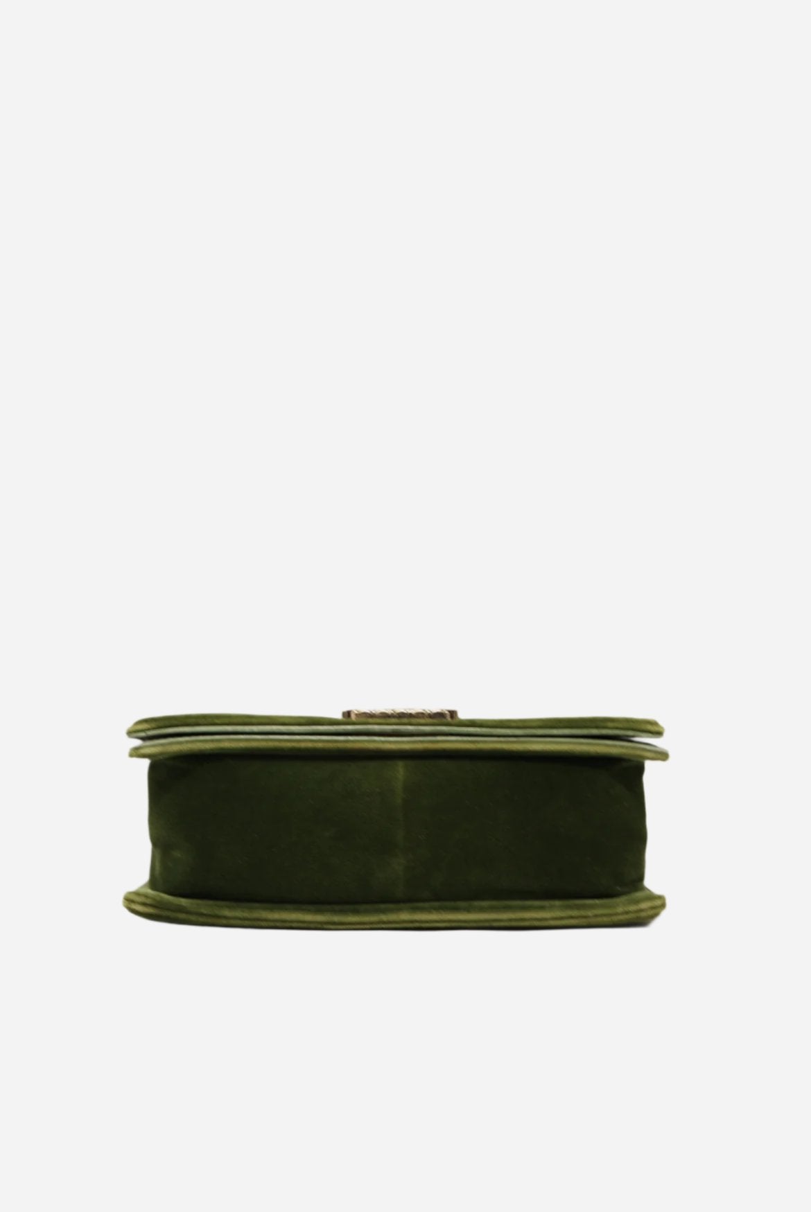 Pre-Owned Chanel Velvet Tweed Medium Boy Flap