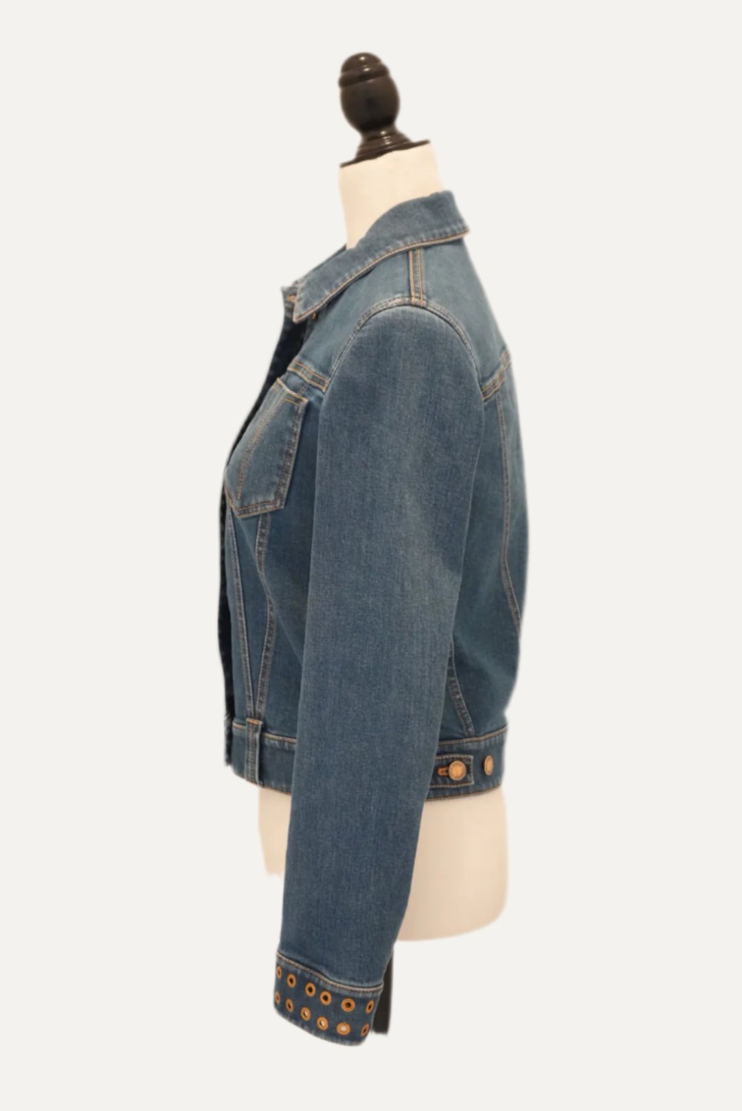 Louis Vuitton Women Blue Denim Jacket