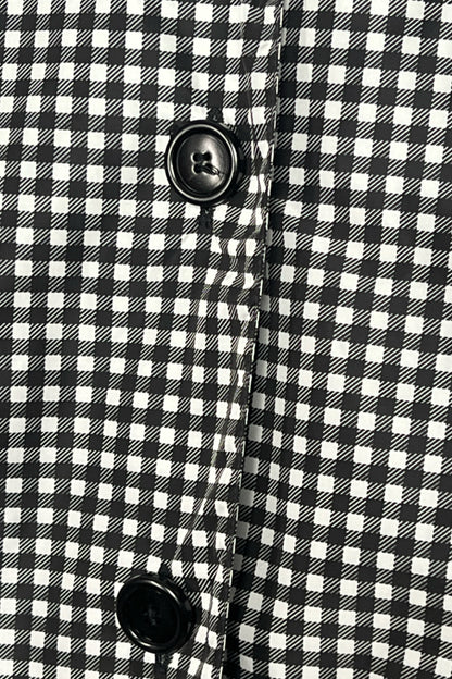 Prada Nylon houndstooth Jacket Size 38