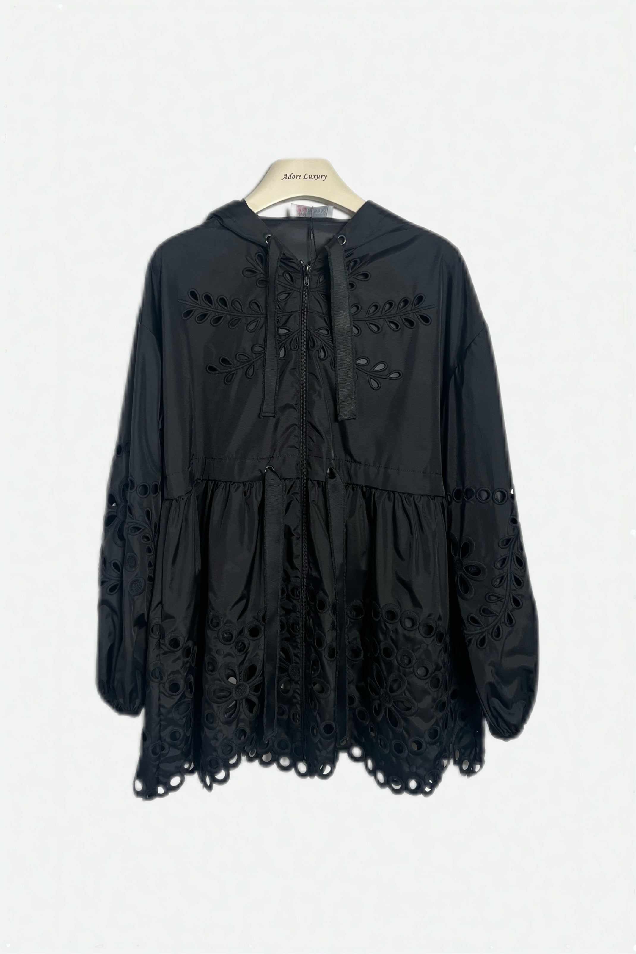 Red Valentino Nylon Floral Jacket Size 40