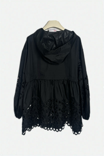 Red Valentino Nylon Floral Jacket Size 40