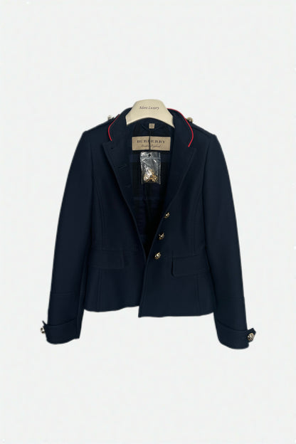 Burberry Military Style Wool Jacket Size 2