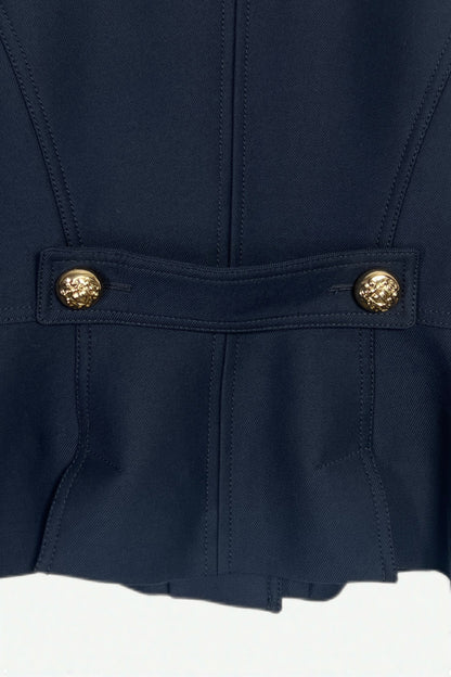 Burberry Military Style Wool Jacket Size 2