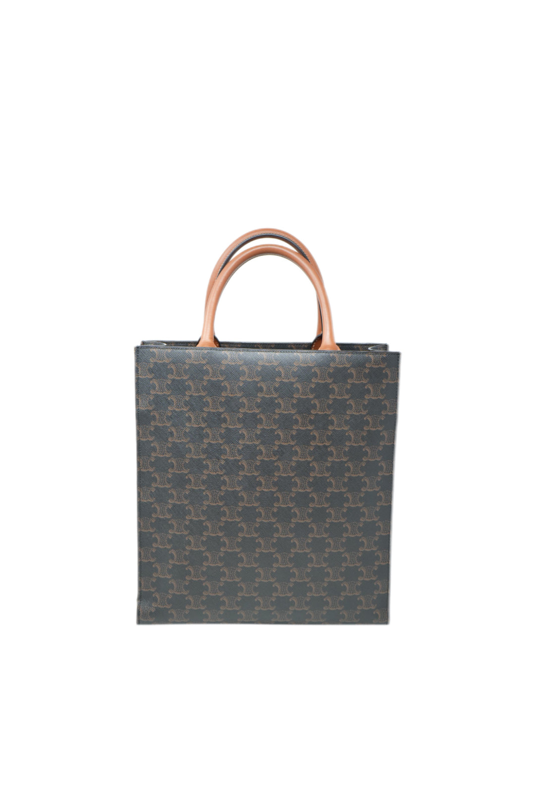 Celine SMALL CABAS VERTICAL IN TRIOMPHE