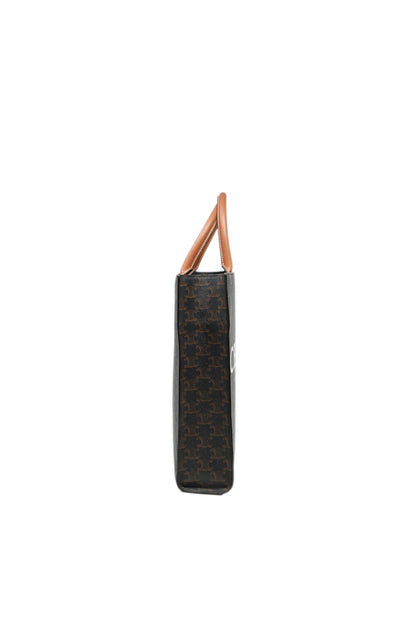 Celine SMALL CABAS VERTICAL IN TRIOMPHE
