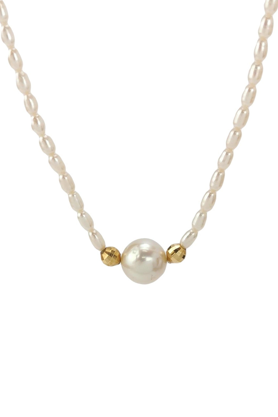 TASAKI 18K Gold Pearl Necklace