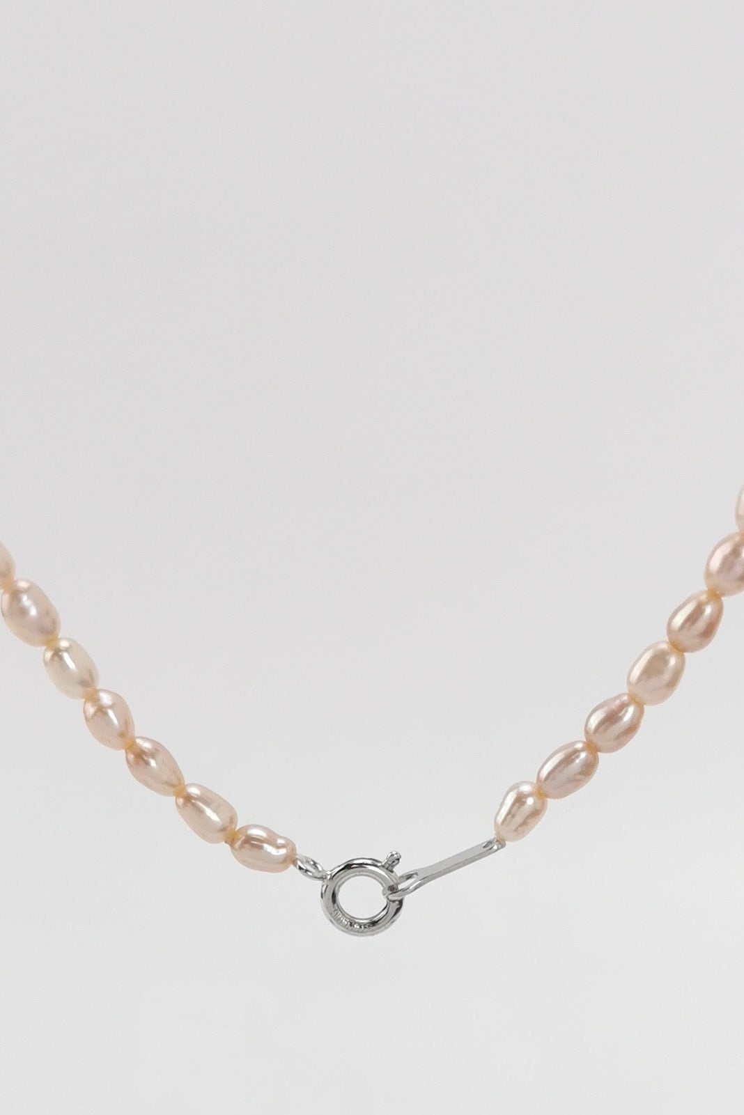 TASAKI Vintage Baby Pearl Necklace With Silver Clasp