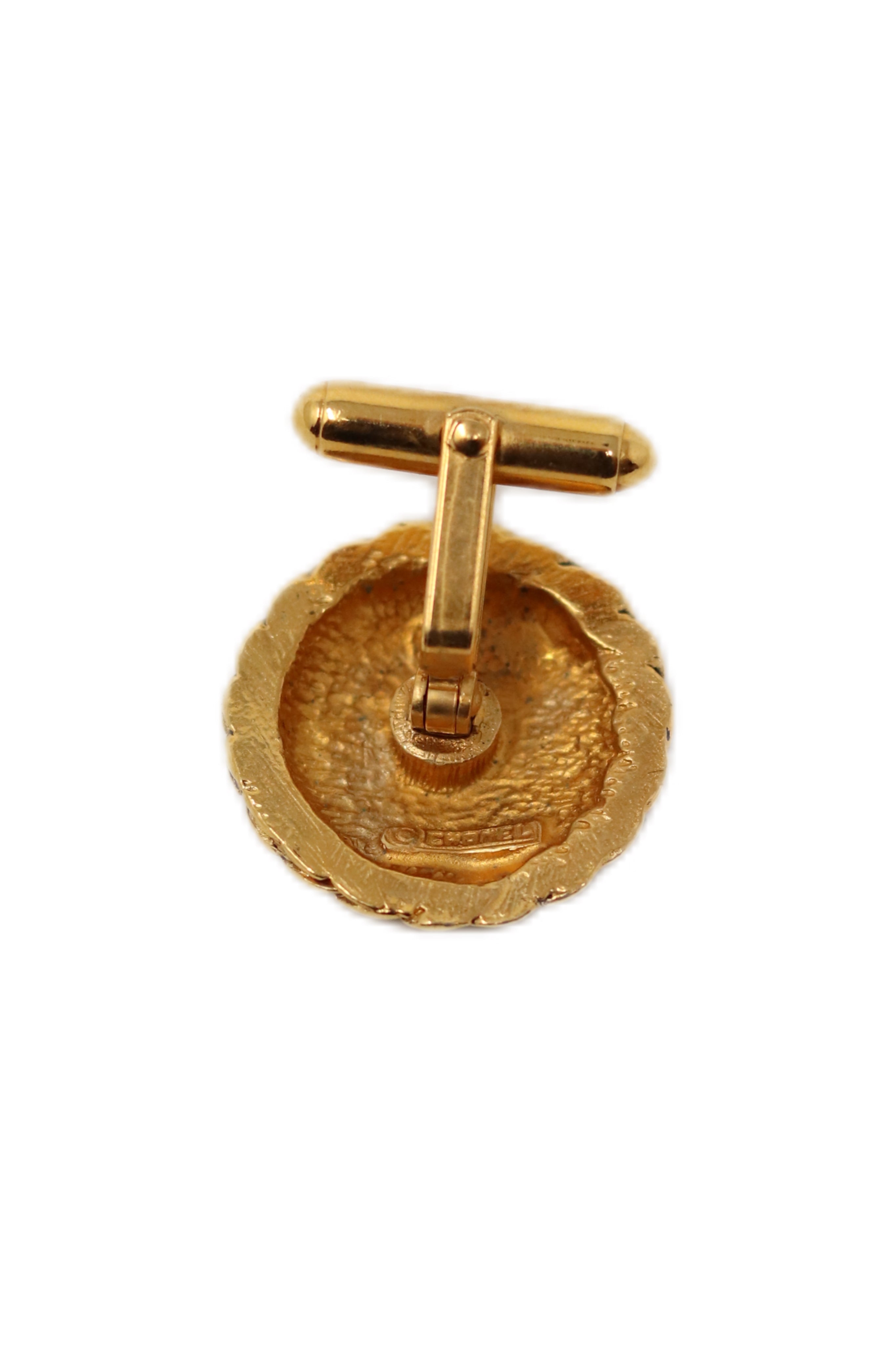 Pre-Owned Chanel CC Cufflinks