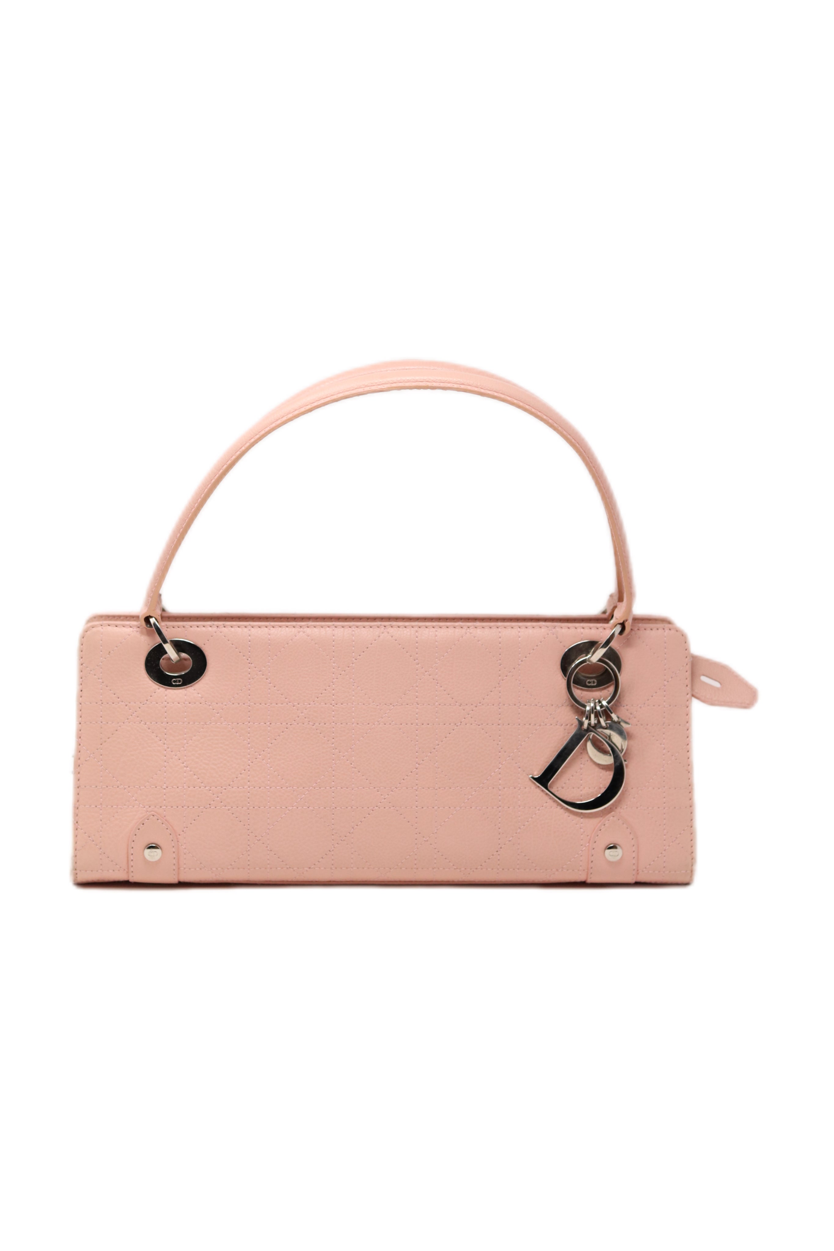 Christian Dior 2005 Cannage Handbag  Pink