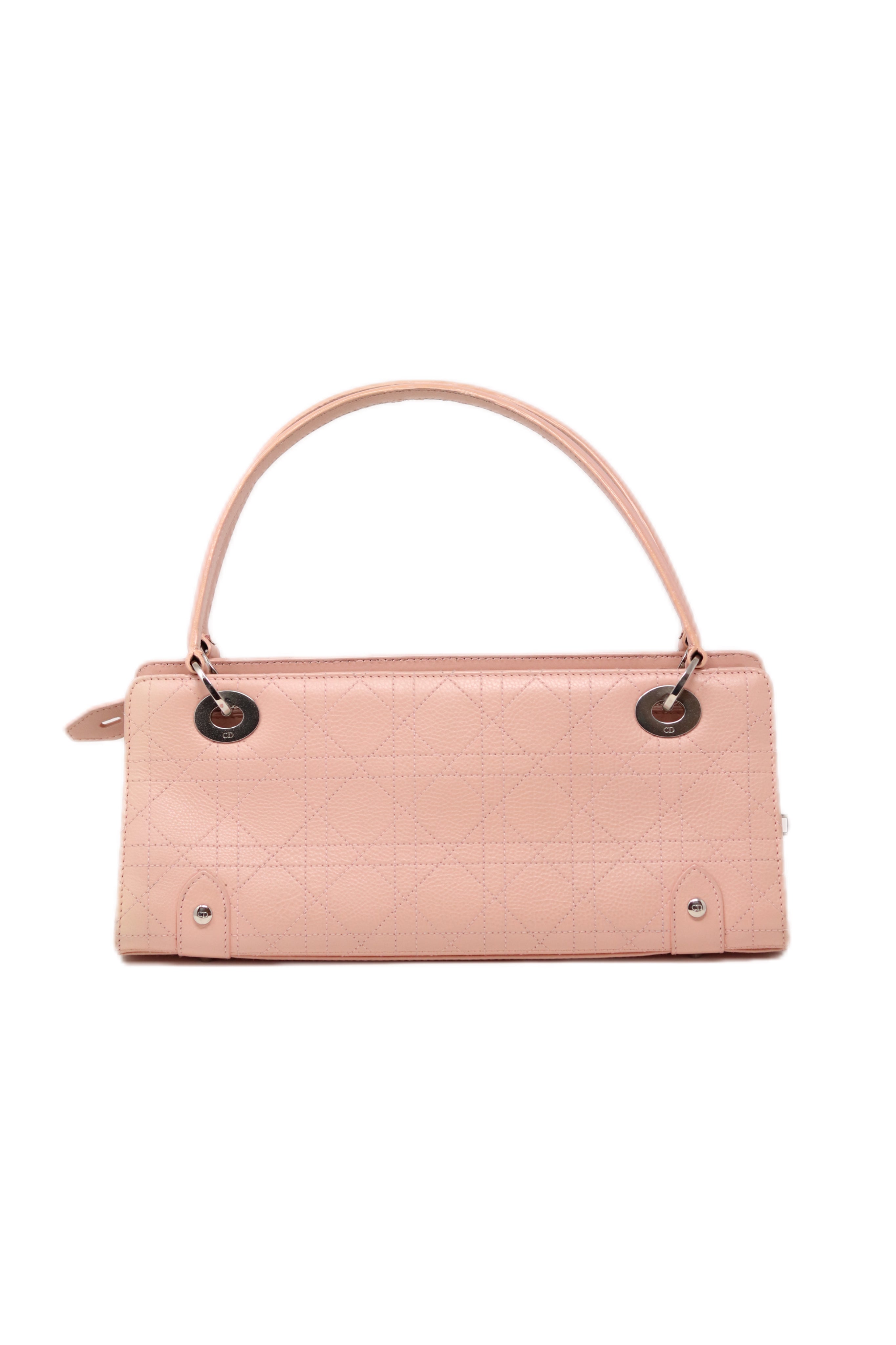 Christian Dior 2005 Cannage Handbag  Pink