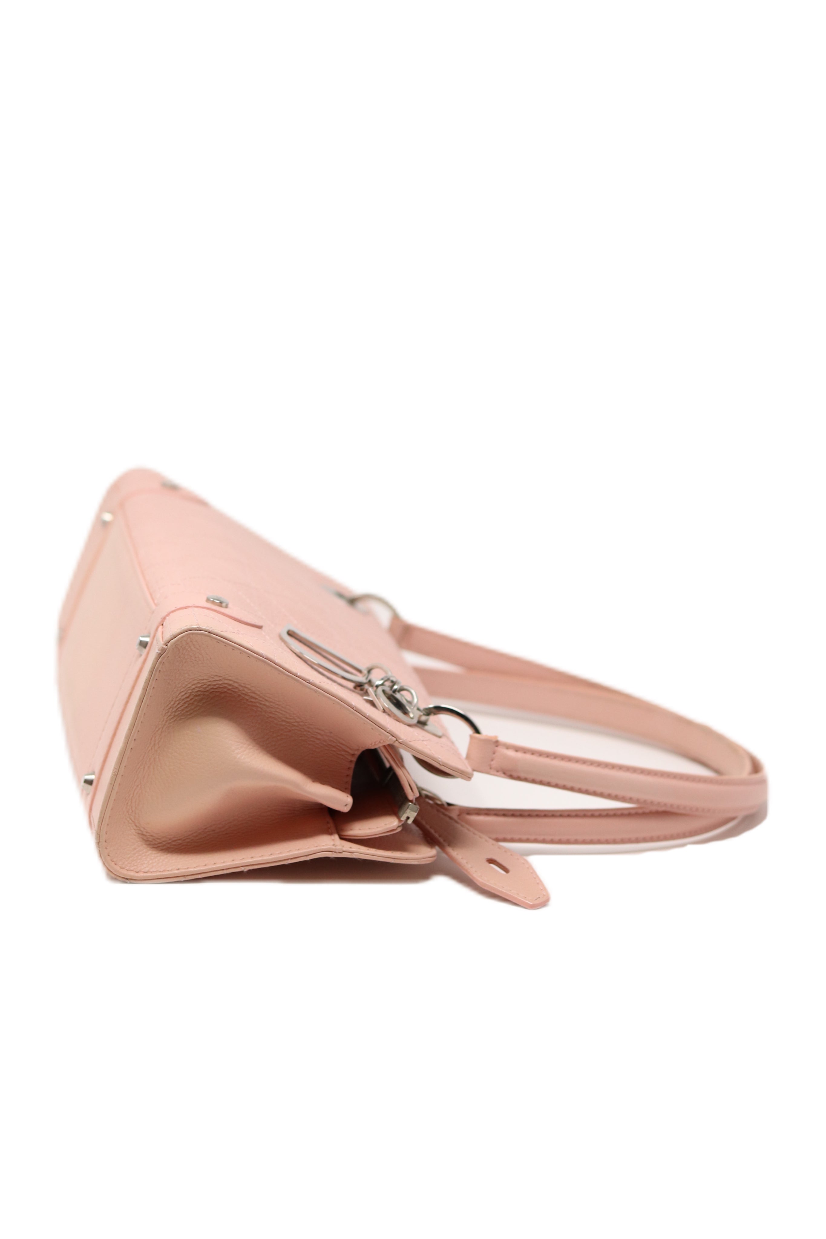 Christian Dior 2005 Cannage Handbag  Pink