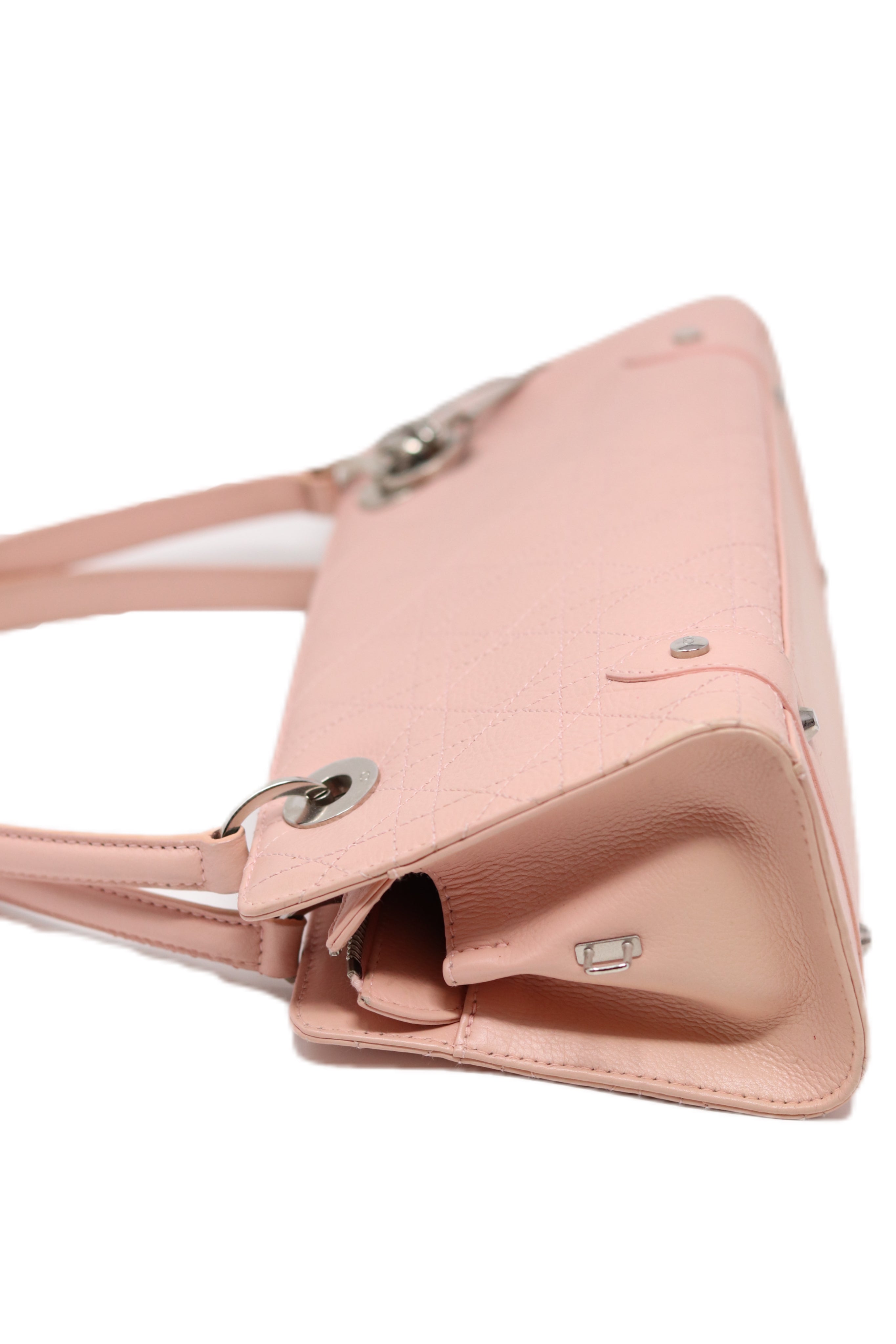 Christian Dior 2005 Cannage Handbag  Pink